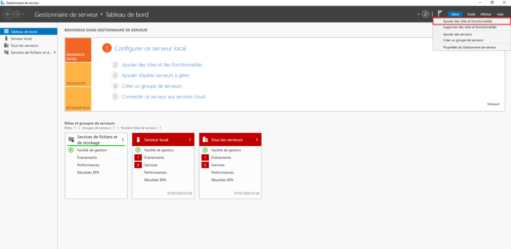 Active Directory - Windows Server 2022
