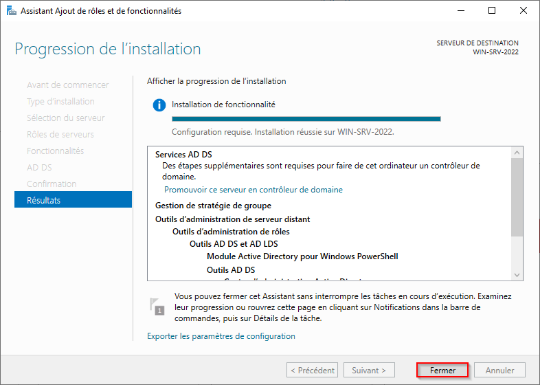 Active Directory - Windows Server 2022