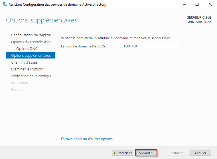 Active Directory - Windows Server 2022