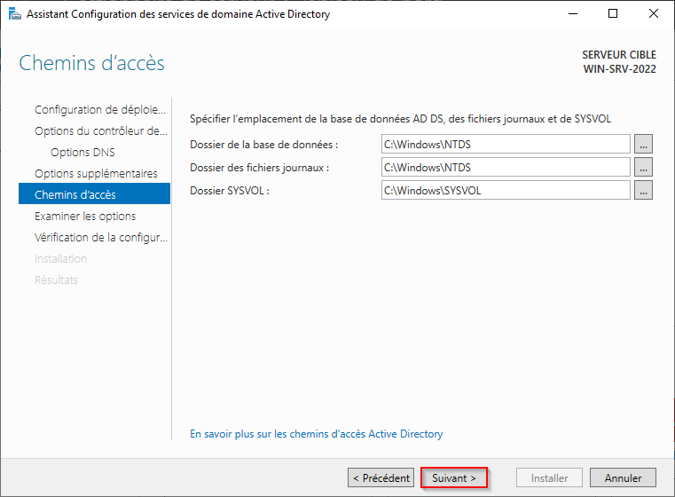 Active Directory - Windows Server 2022