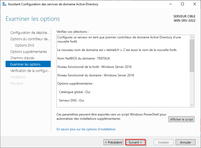 Active Directory - Windows Server 2022