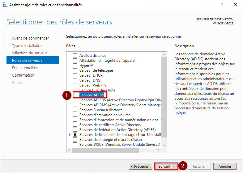 Active Directory - Windows Server 2022