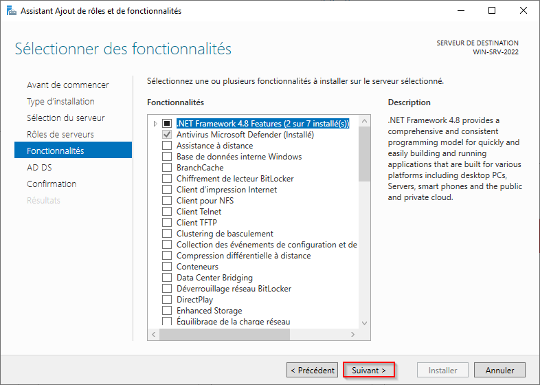 Active Directory - Windows Server 2022